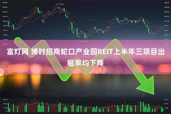 富灯网 博时招商蛇口产业园REIT上半年三项目出租率均下降