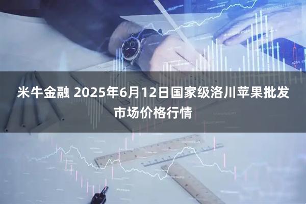 米牛金融 2025年6月12日国家级洛川苹果批发市场价格行情